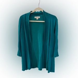 Laura Ashley 3/4 Sleeve Cardigan 1X